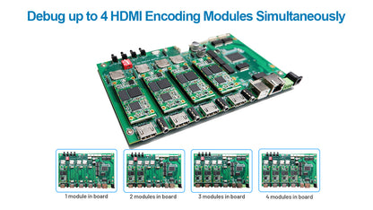 DDMALL 4K HDMI Encoding Module Starter Kit(1 module + 1 I/O board) for Live Streaming with SRT RTMP